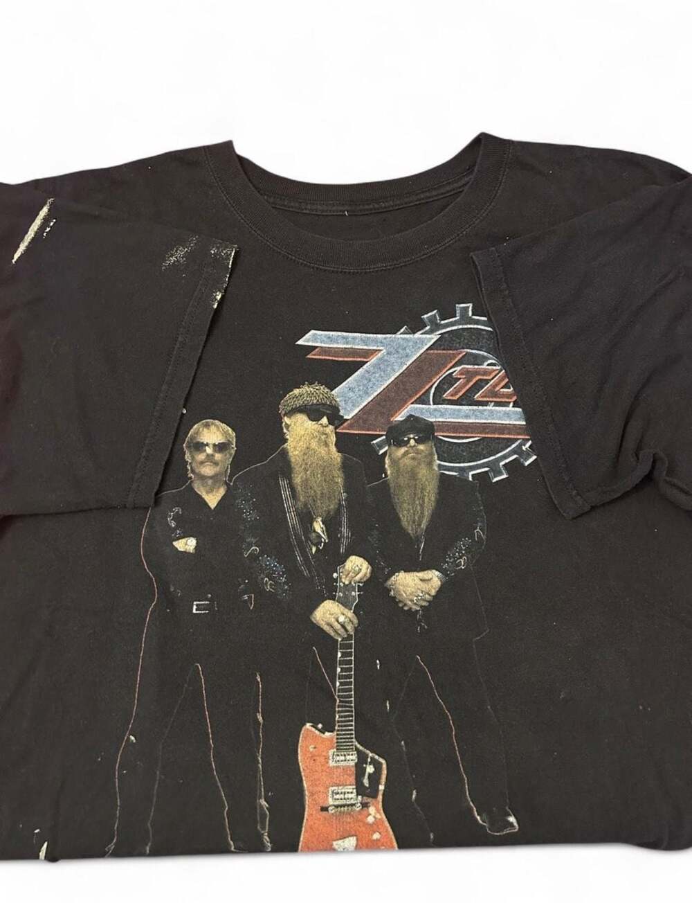 ZZ Top Hollywood Blues Tour 2007 Vintage Concert T-Shirt